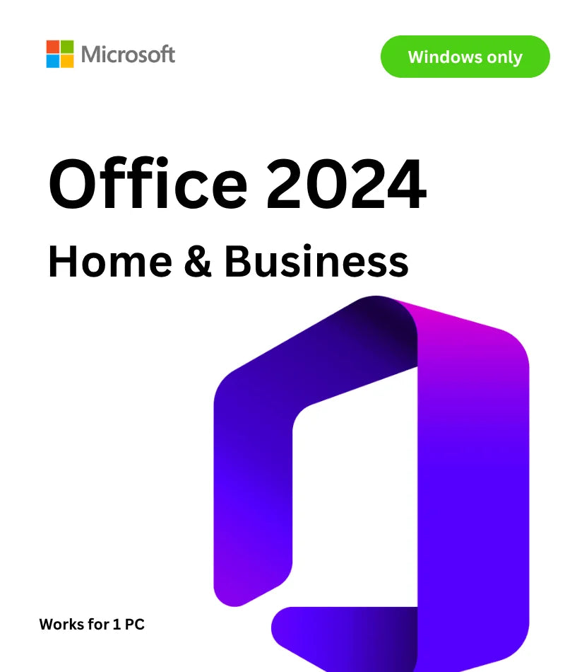 Microsoft Office 2024 Home & Business for PC- Retail Online Activation image 0