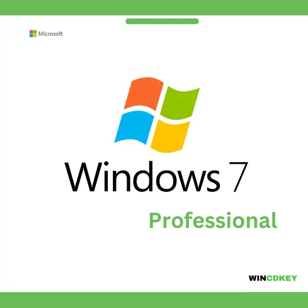 Windows 7 Professional- Retail Cd  Keys image 0