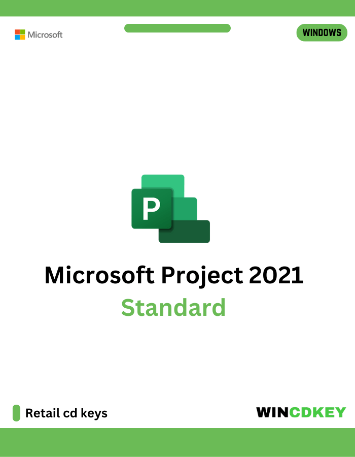 Microsoft Project Standard  2021 CD Keys image 0