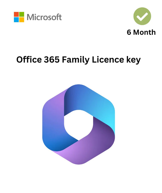 Microsoft Office 365 Family 6-Month Licence key Global image 0