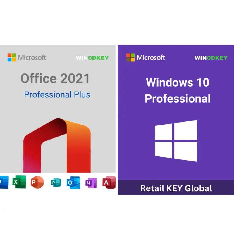 Office 2021 Pro Plus and Windows 10 Professional Bundle Pack image 0