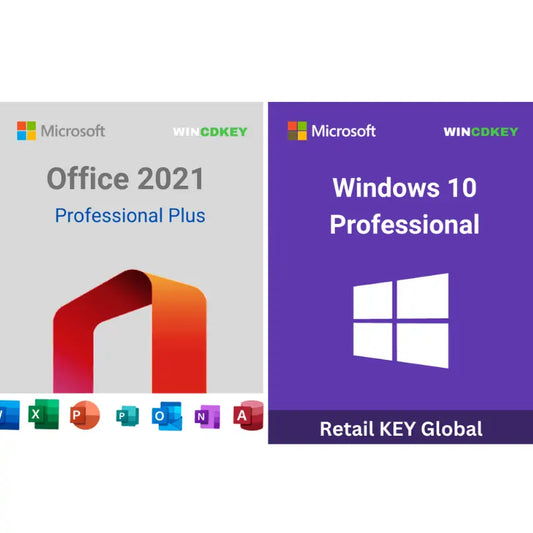 Office 2021 Pro Plus and Windows 10 Professional Bundle Pack image 0
