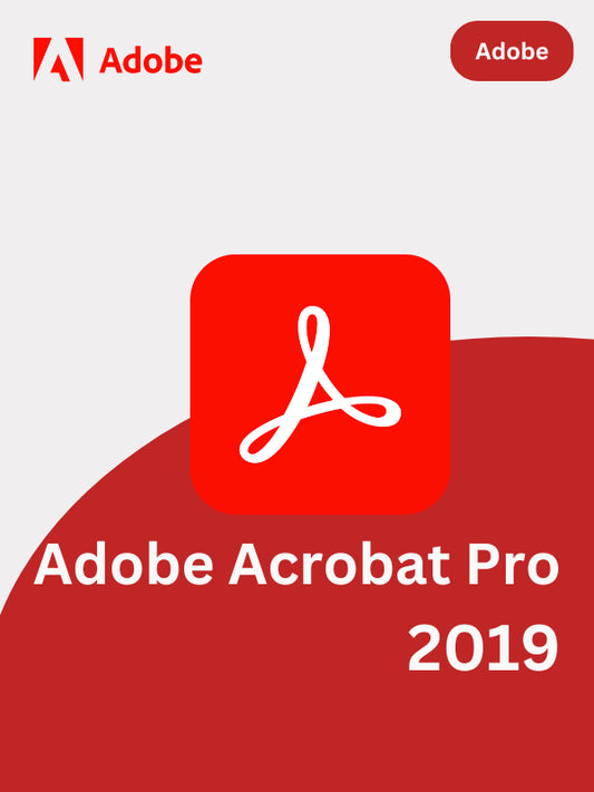 Adobe Acrobat Pro DC 2019 (PC) (1 Device, Lifetime) – Adobe Key – GLOBAL image 0