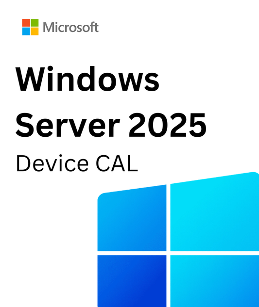 4x Microsoft Windows Server 2025 Device CAL 5