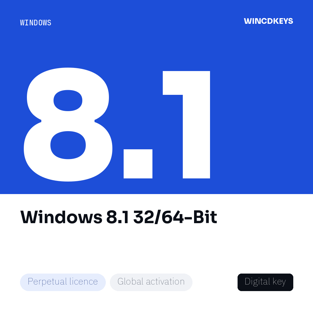 Windows 8.1 32/64-Bit