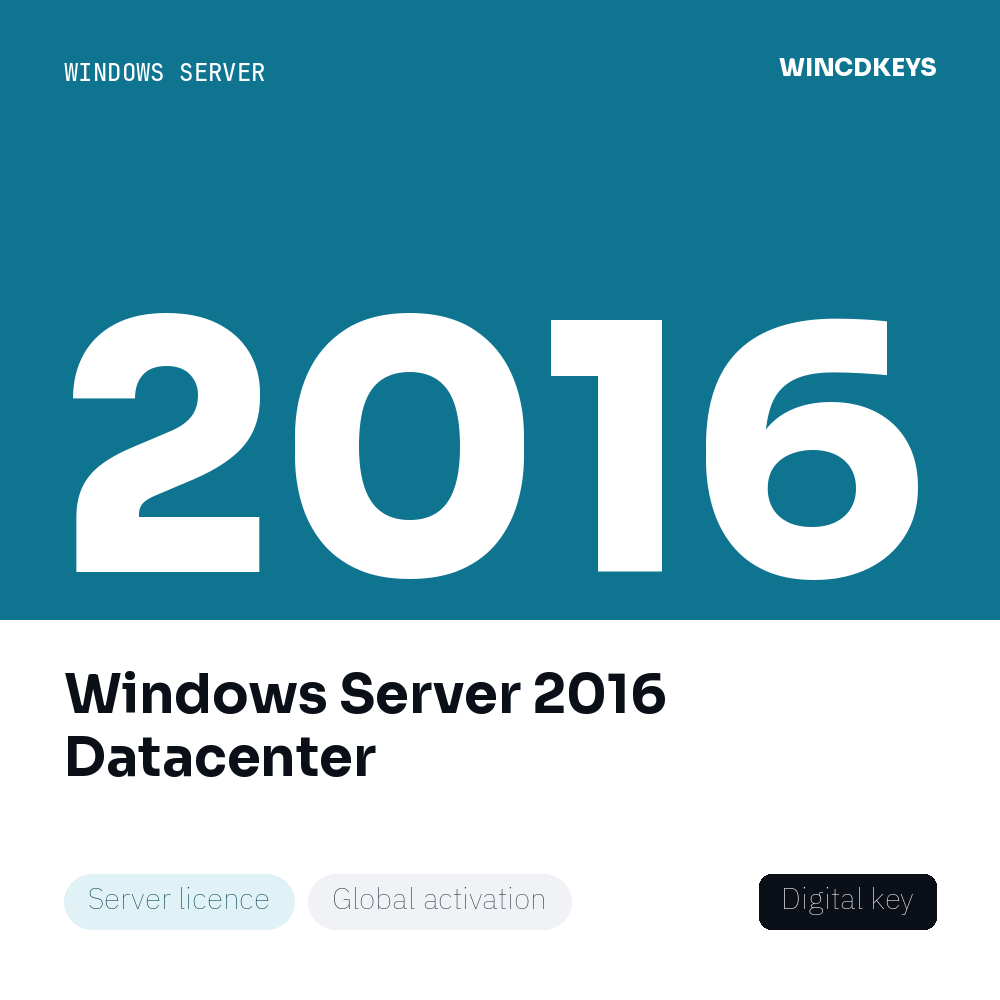 Windows Server 2016 Datacenter
