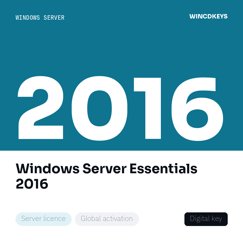 Windows Server Essentials 2016