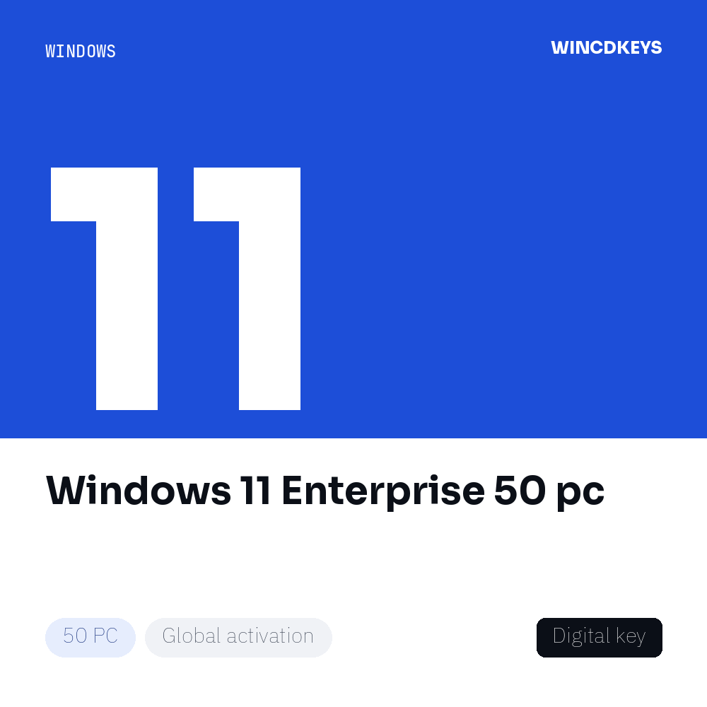 Windows 11 Enterprise 50 pc