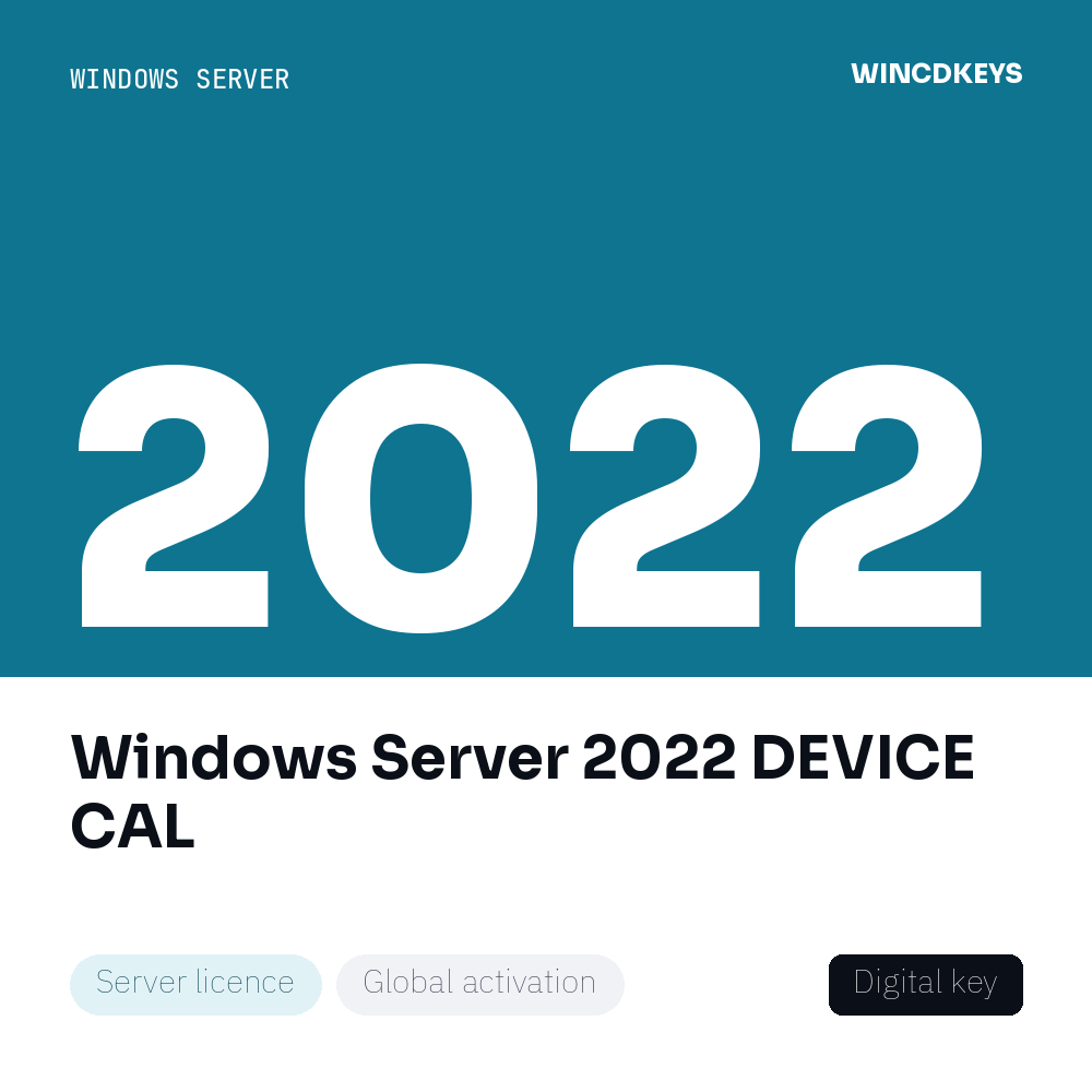 Windows Server 2022 DEVICE CAL