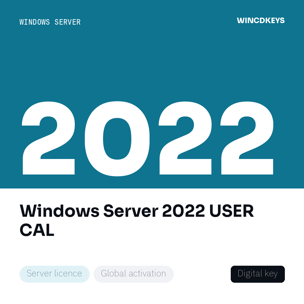 Windows Server 2022 USER CAL
