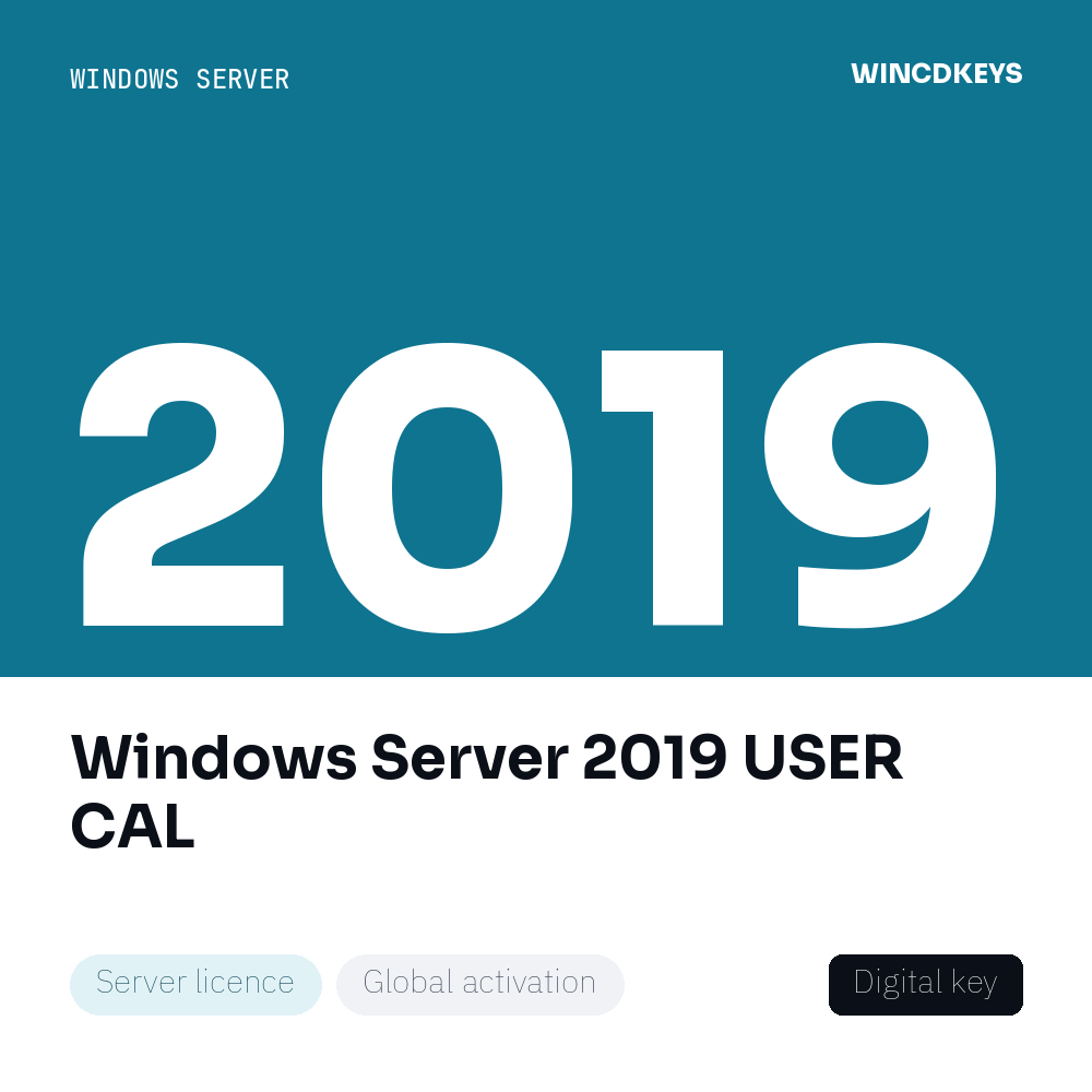 Windows Server 2019 USER CAL