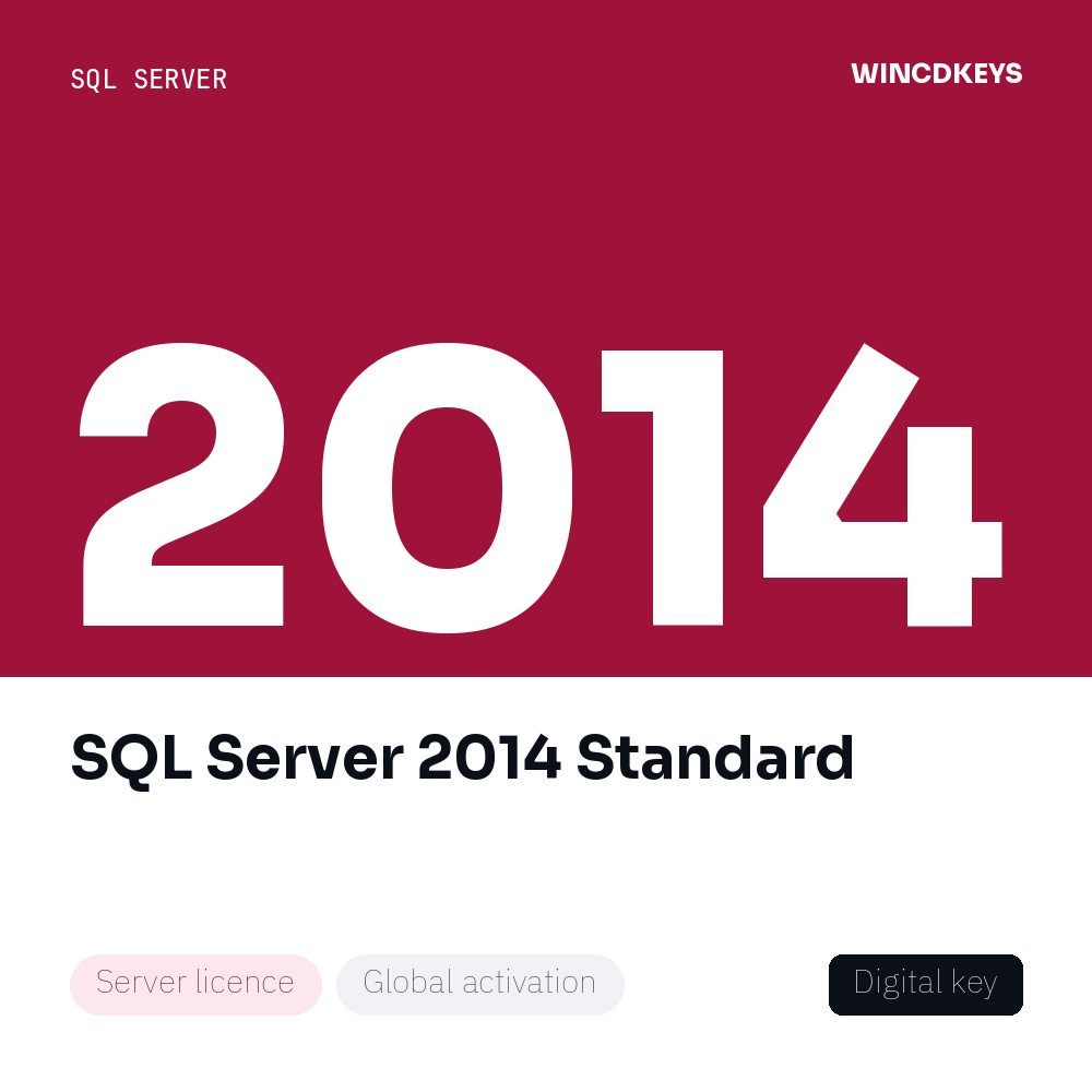 SQL Server 2014 Standard