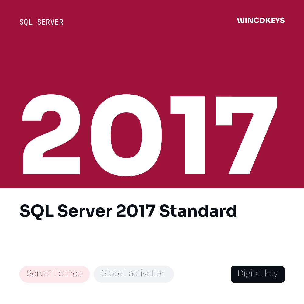 SQL Server 2017 Standard