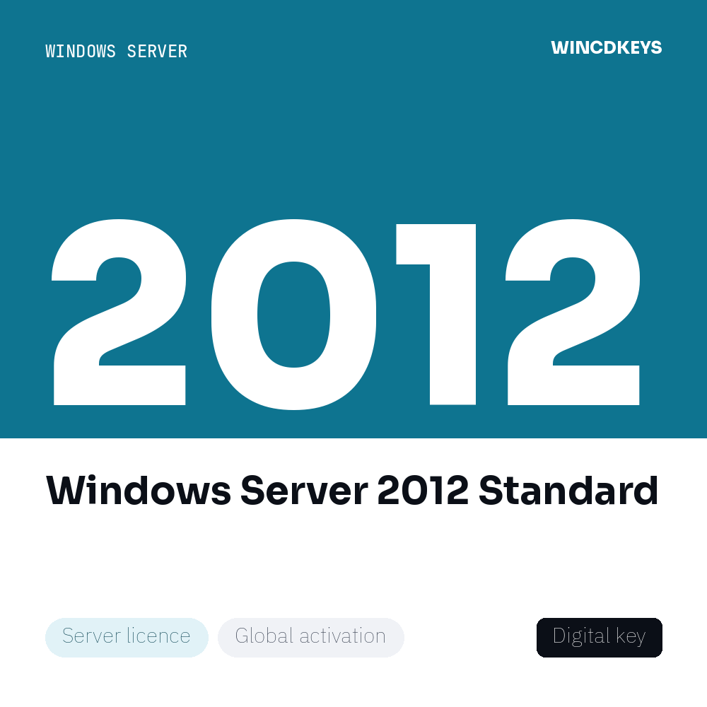 Windows Server 2012 Standard