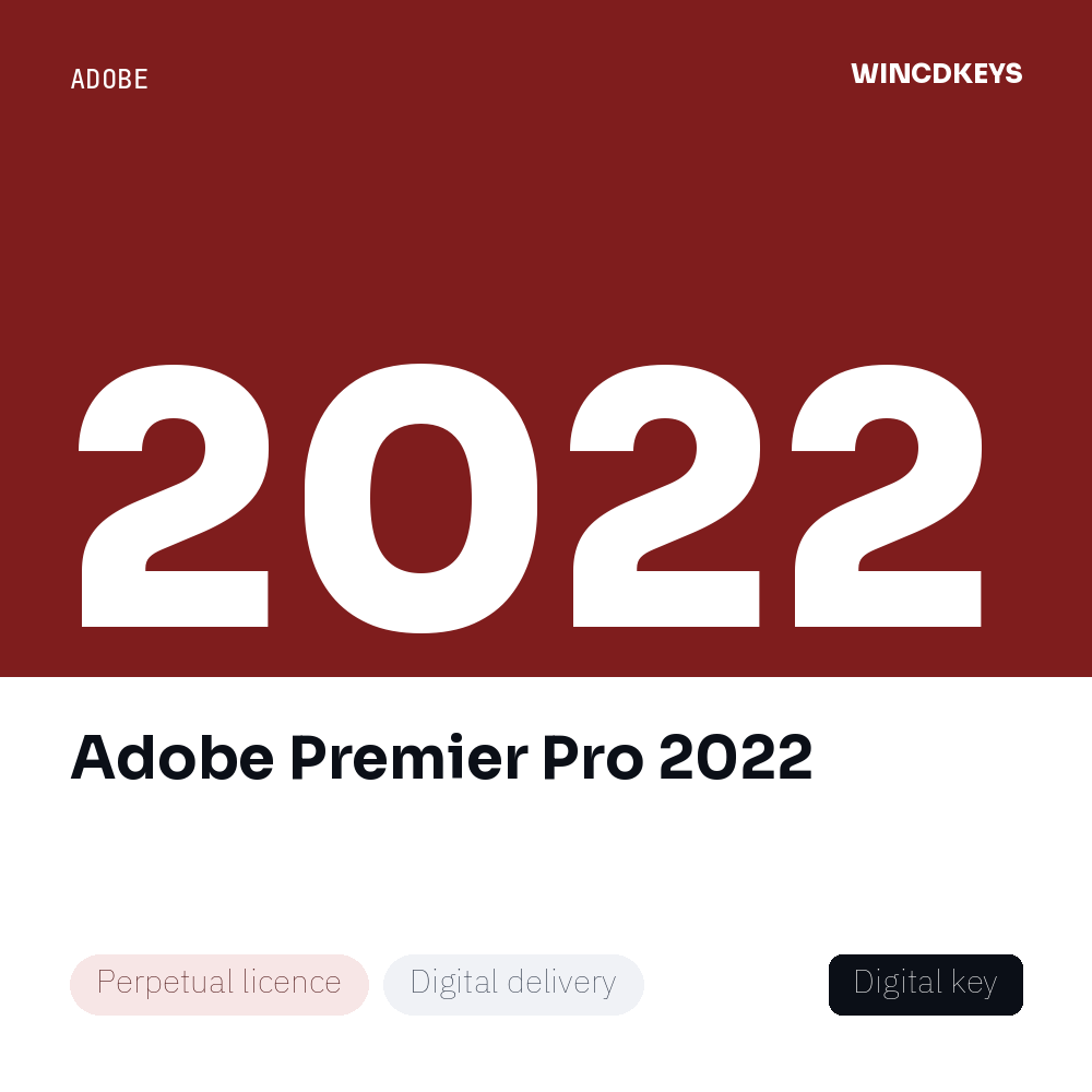 Adobe Premier Pro 2022