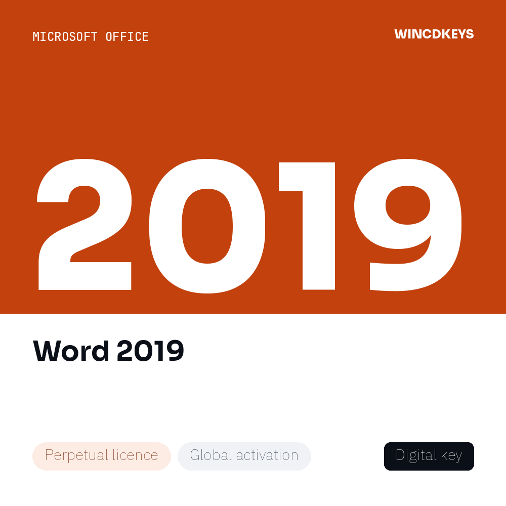 Word 2019