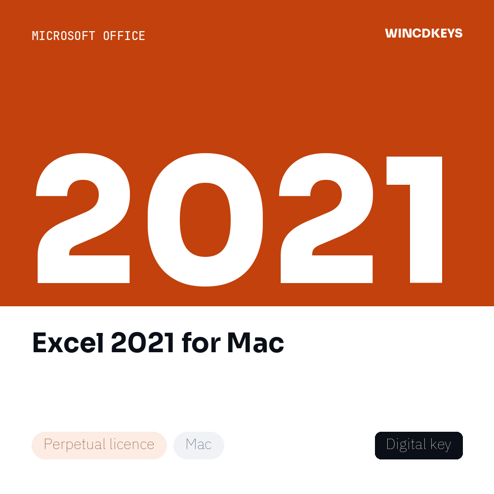 Excel 2021 for Mac