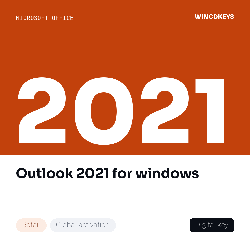 Outlook 2021 for windows