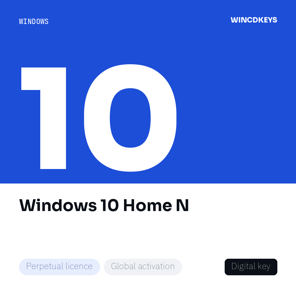 Windows 10 Home N