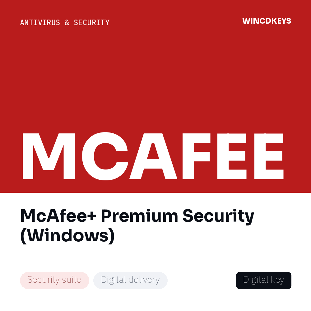 McAfee+ Premium Security (Windows)