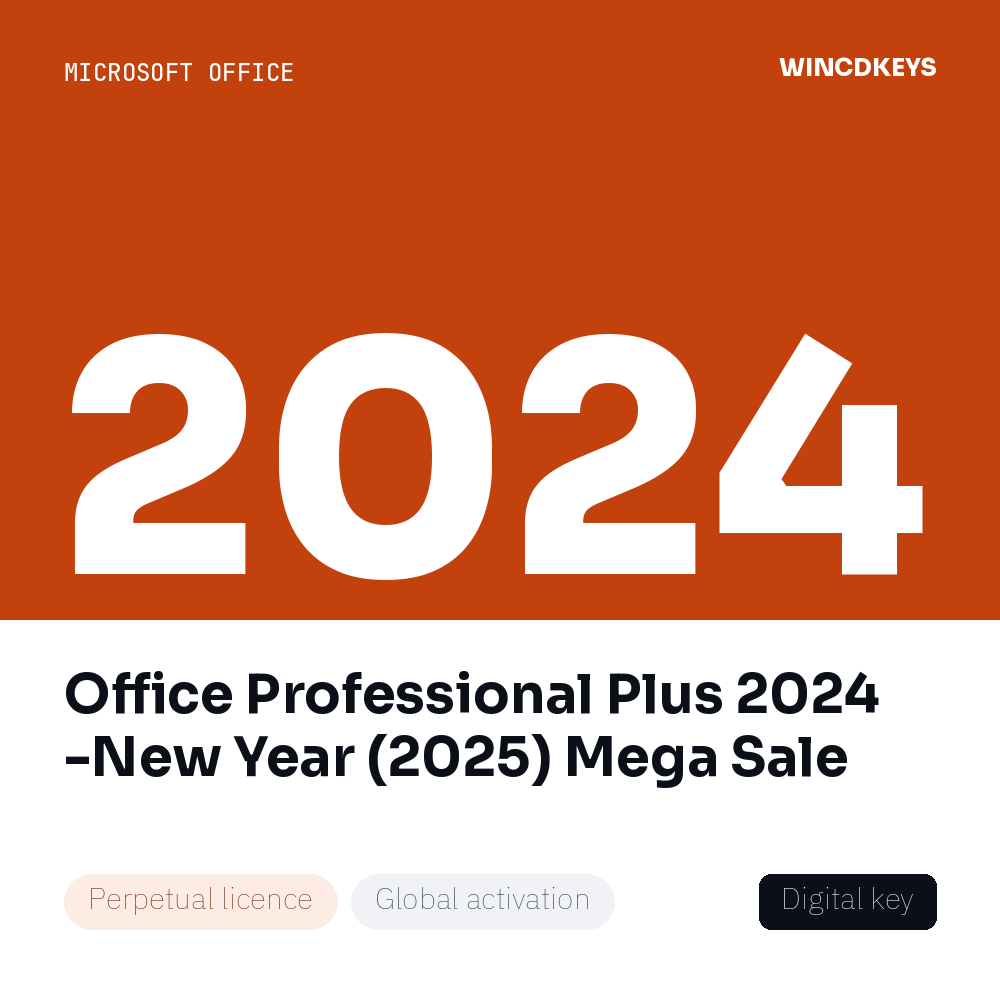 Office Professional Plus 2024 -New Year (2025) Mega Sale