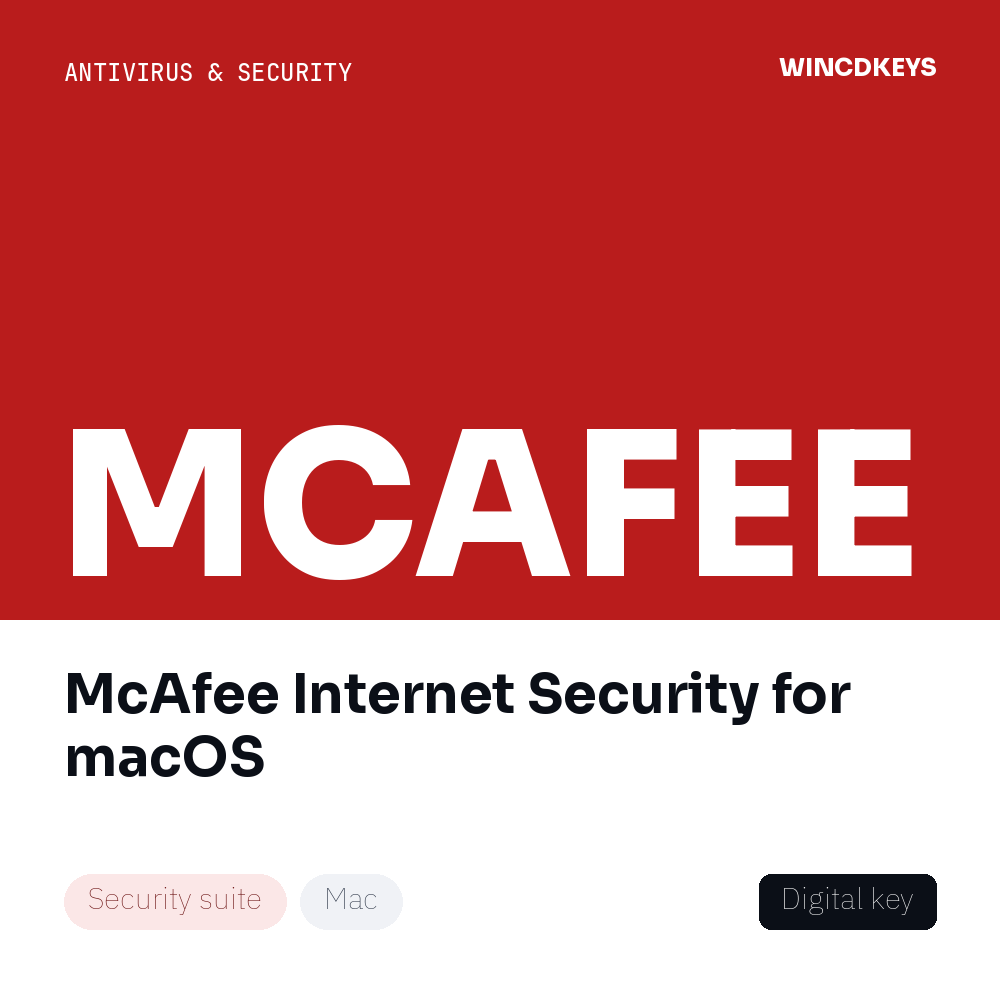 McAfee Internet Security for macOS