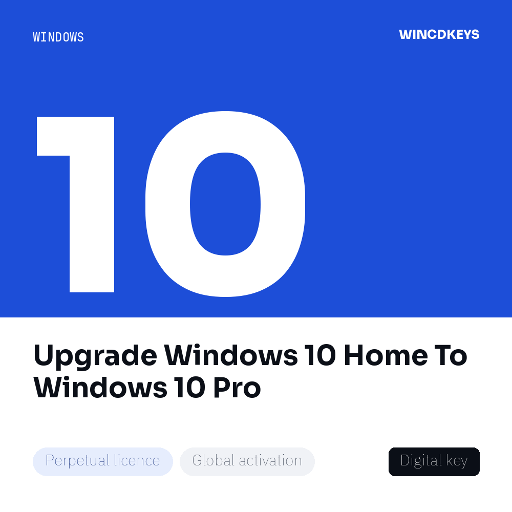 Upgrade Windows 10 Home To Windows 10 Pro