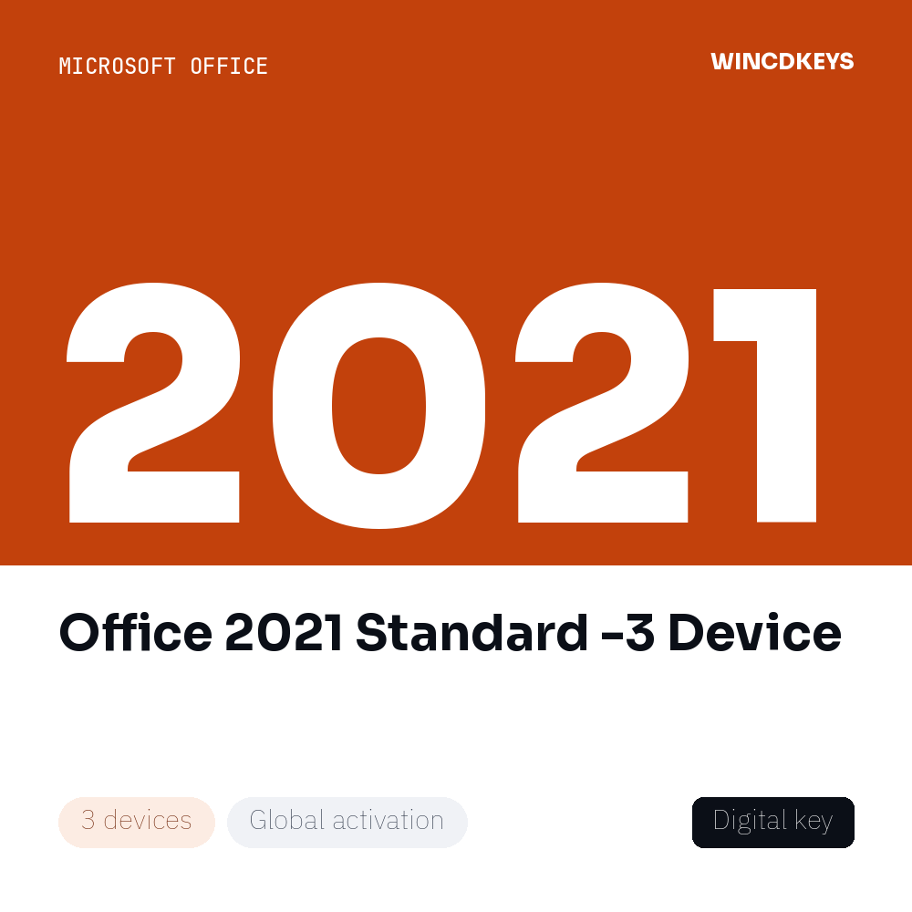 Office 2021 Standard -3 Device