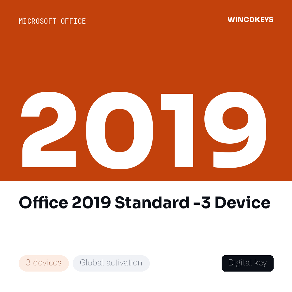 Office 2019 Standard -3 Device