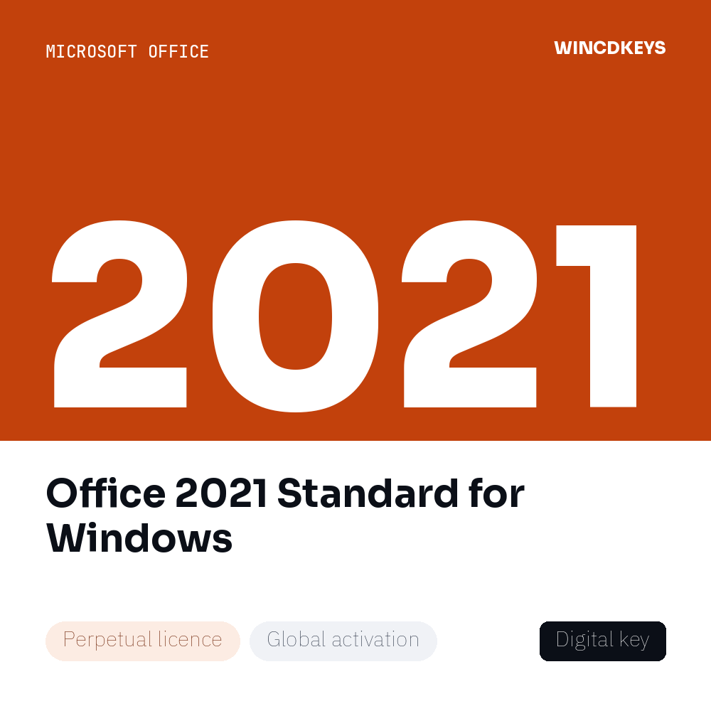 Office 2021 Standard for Windows