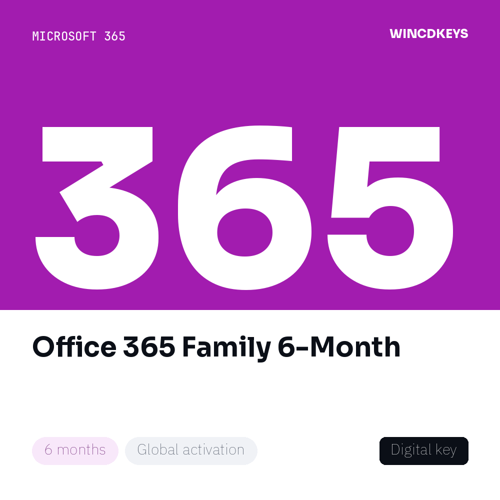 Office 365 Family 6-Month