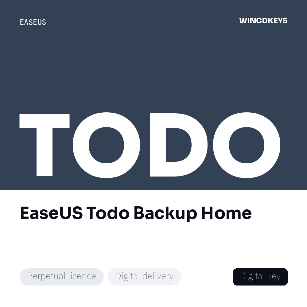 EaseUS Todo Backup Home