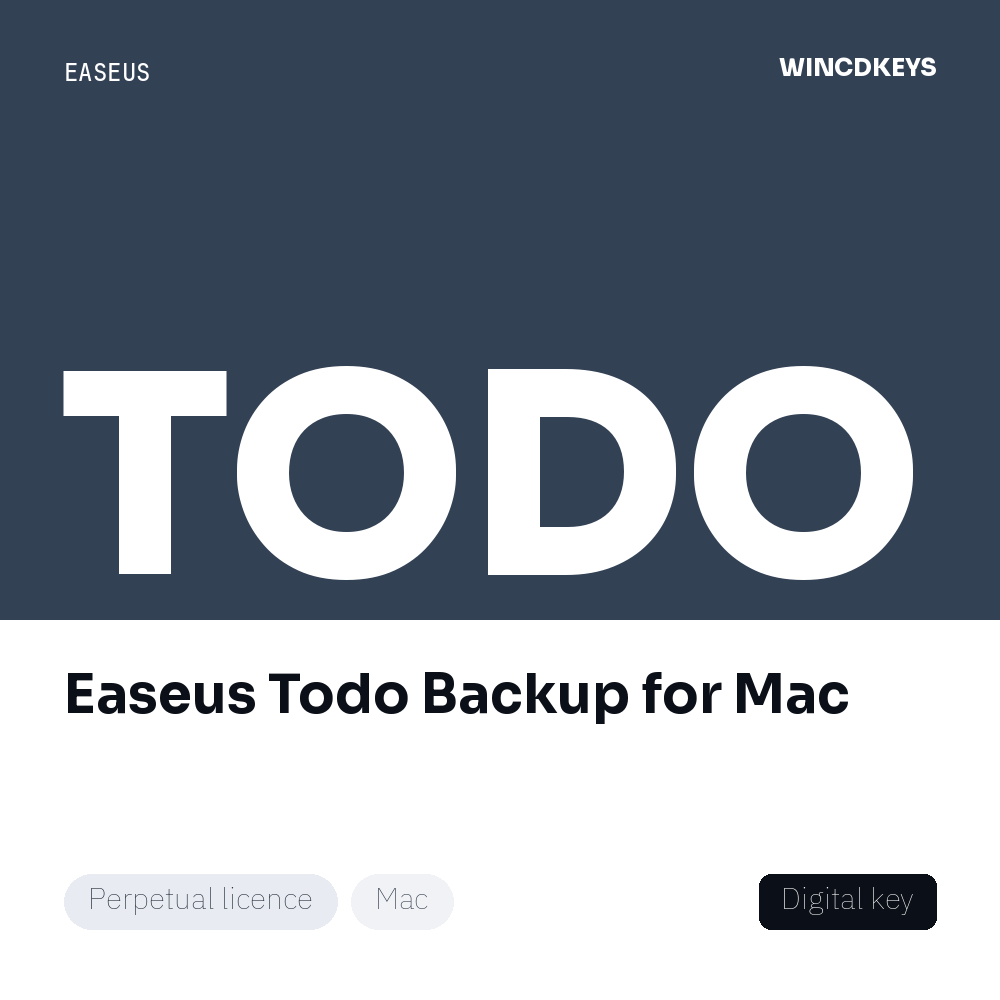 Easeus Todo Backup for Mac