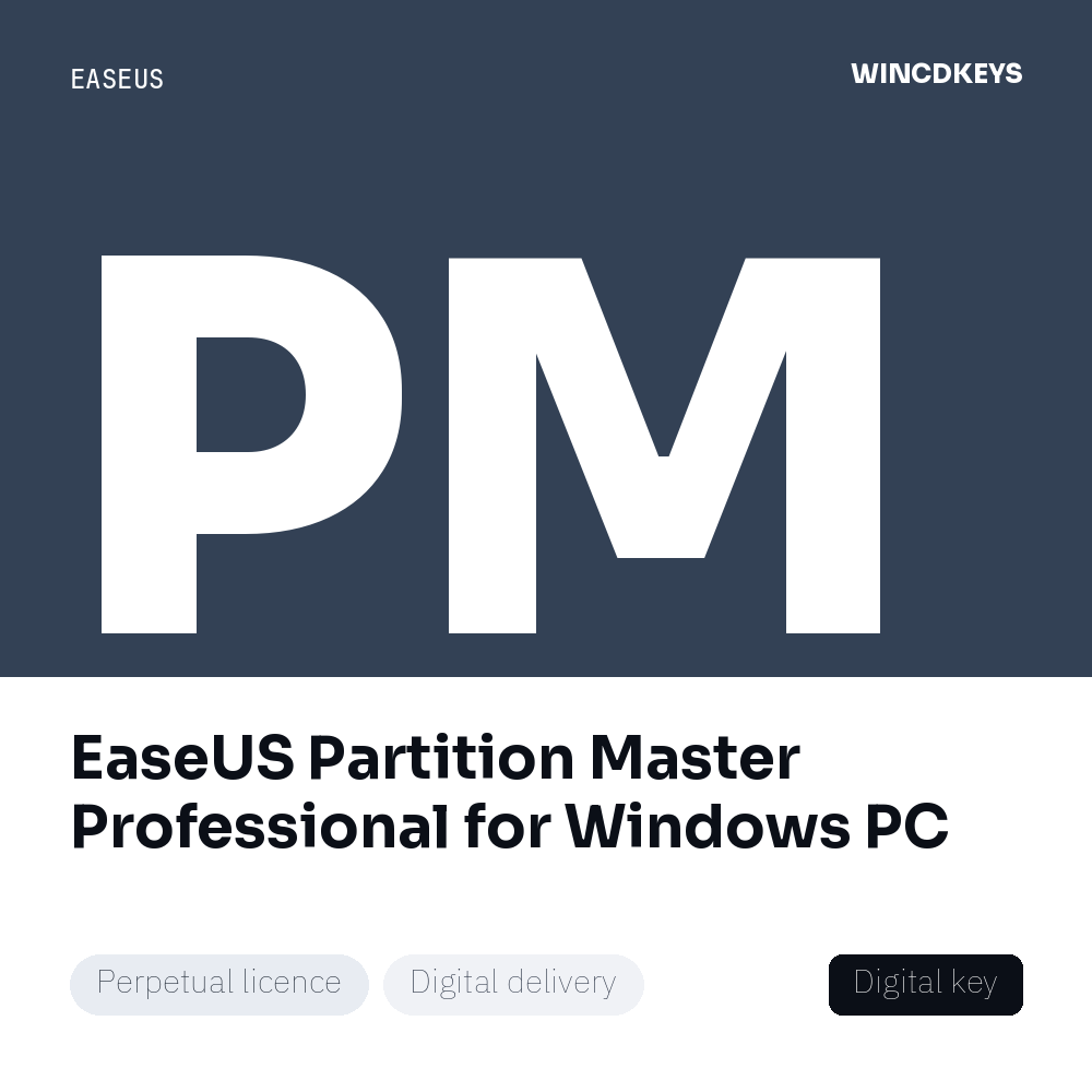 EaseUS Partition Master Professional for Windows PC