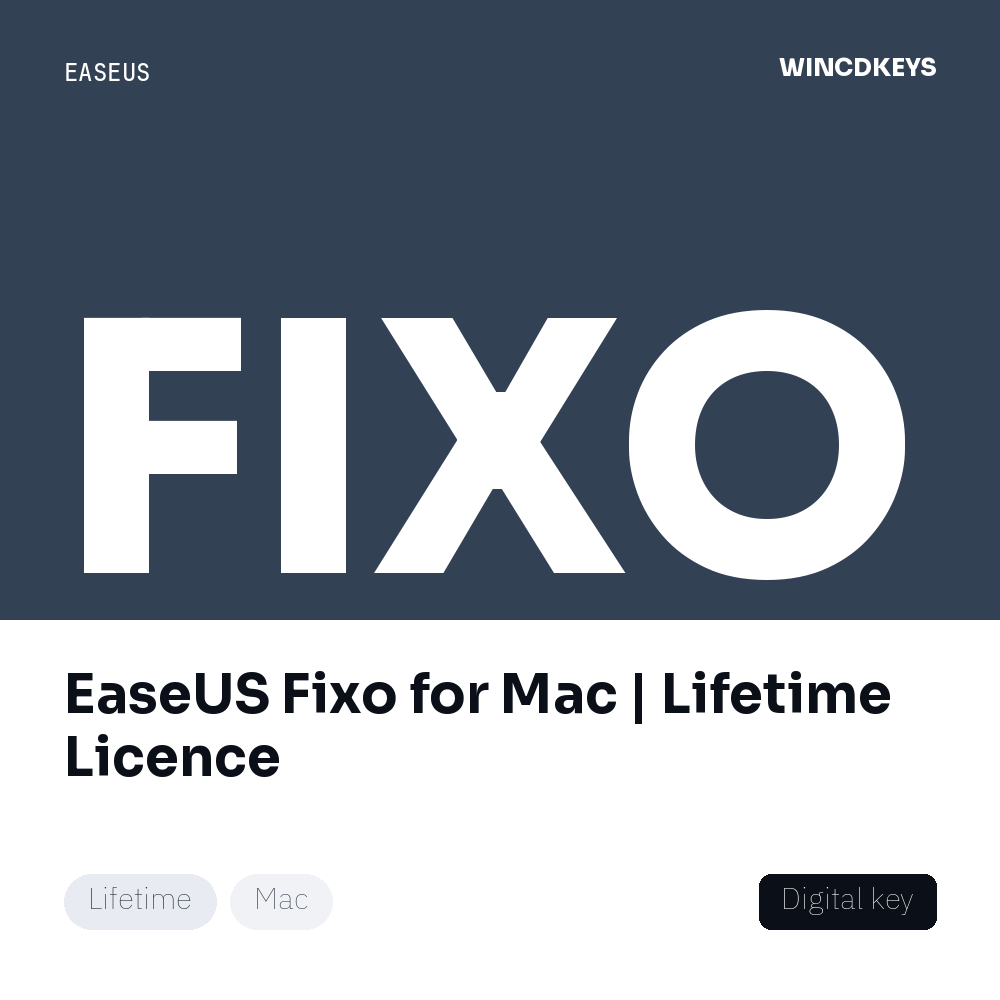 EaseUS Fixo for Mac | Lifetime Licence