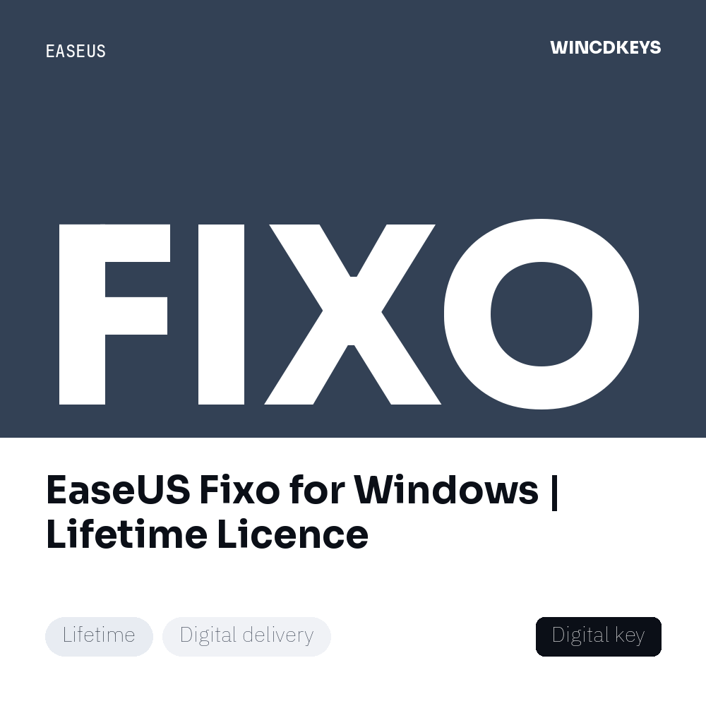 EaseUS Fixo for Windows | Lifetime Licence