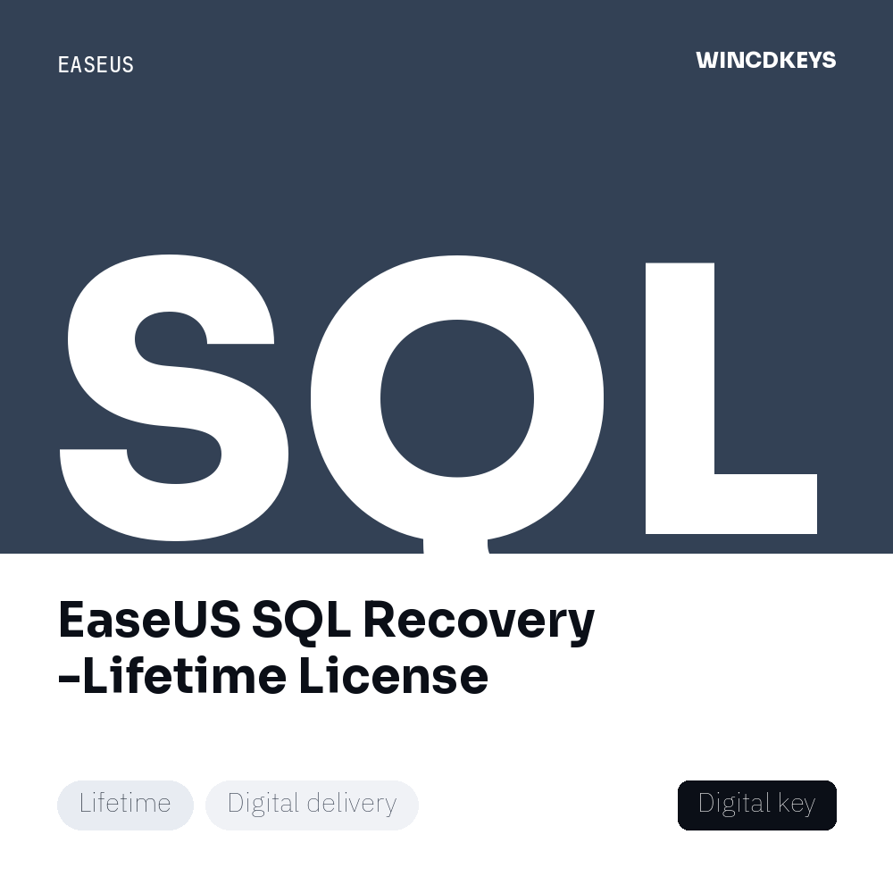 EaseUS SQL Recovery -Lifetime License