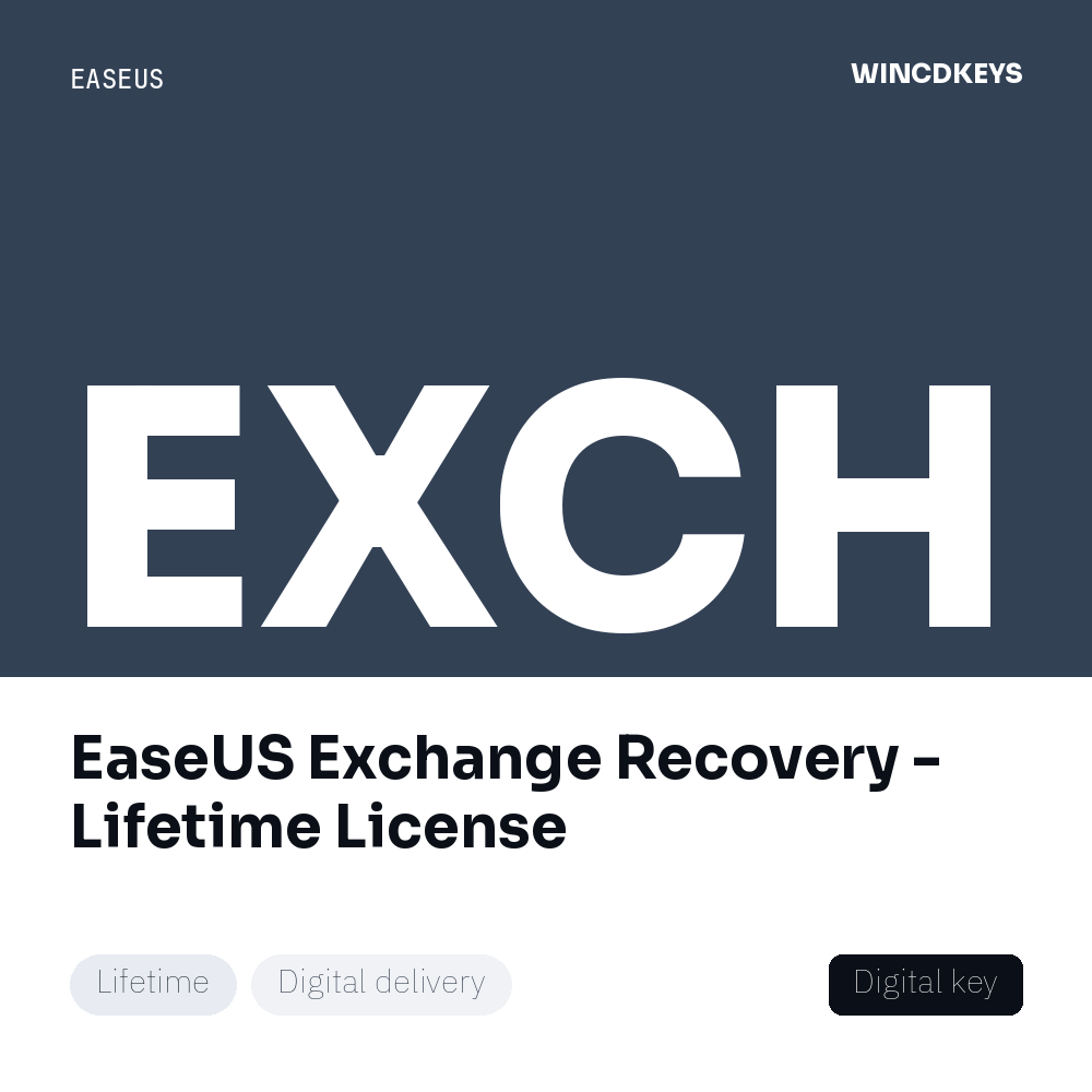 EaseUS Exchange Recovery - Lifetime License