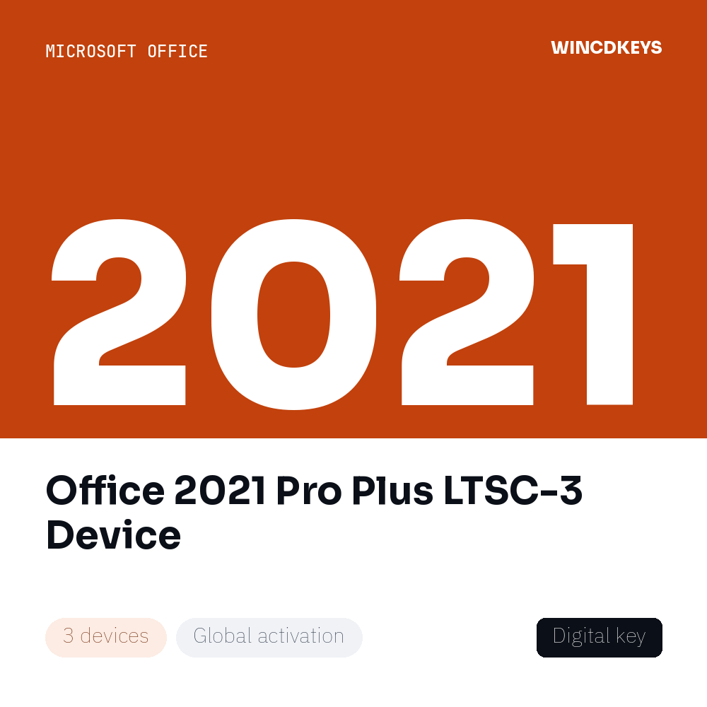 Office 2021 Pro Plus LTSC-3 Device
