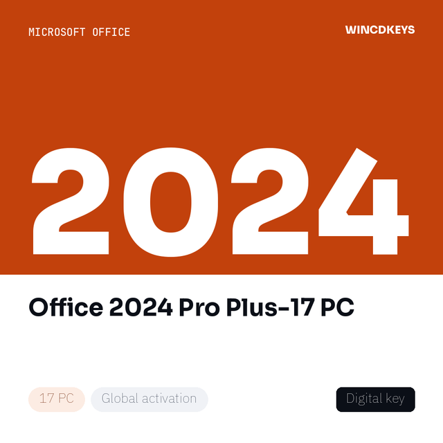 Office 2024 Pro Plus-17 PC